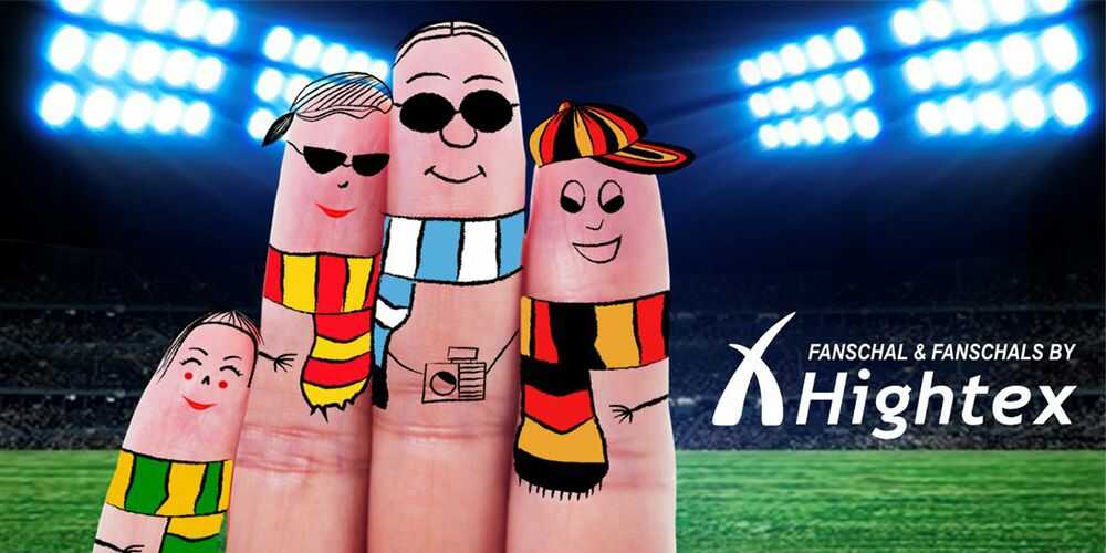 Individuelle Fanschals  gestrickt vom Fanschal Hersteller -  Fanschalstrickerei
